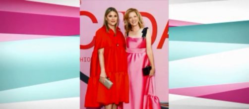 'Today's' Jenna Bush Hager and her fashion designer friend LeLa Rose went for comfortable fun at the CFDA Awards. [Image source: TODAY-YouTube]