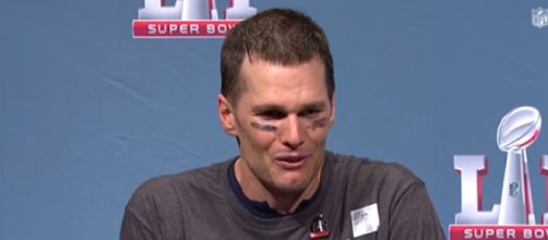 Tom Brady attended the first day of the Patriots' minicamp. - [NFL Network / YouTube screencap]