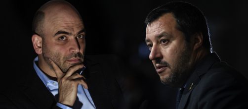 Salvini: il suo 'bacione a Saviano' è considerato una minaccia dal Consiglio d'Europa - polisblog.it