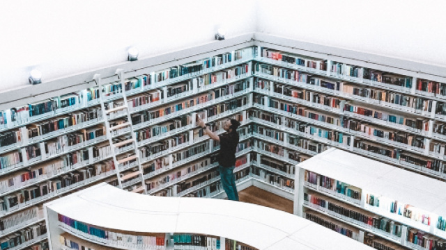 La bibliothèque, un temple de la culture - Photo by Fahrul Azmi on Unsplash