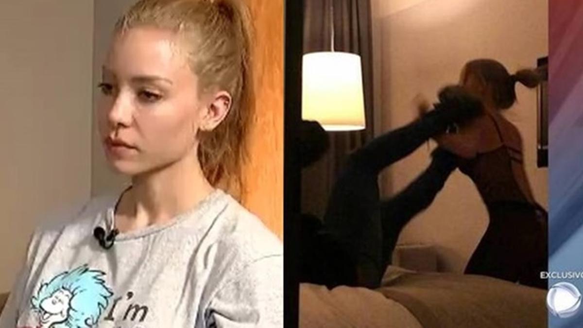 Tv Record Mostra Imagem Da Suposta Briga Entre Neymar E Najila Trindade Em Paris