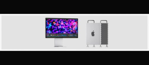 Apple's latest Mac Pro is both prohibitively pricey and distinctively eye-catching. [Image source:Apple/YouTube/Screenshot]