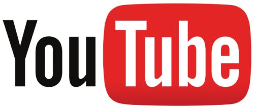 Il logo della piattaforma social YouTube.
