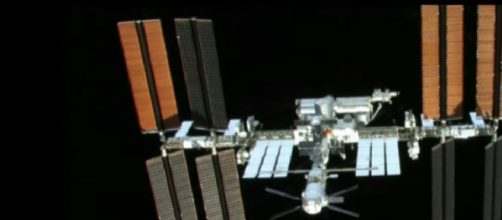 The International Space Station opens for commercial business. [Image source/NASA YouTube video]
