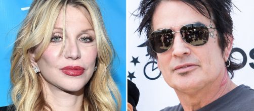 Courtney Love e Tommy Lee dei Motley Crue