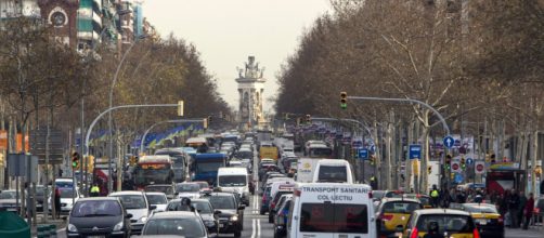 Episodio de alta contaminación atmosférica en Cataluña