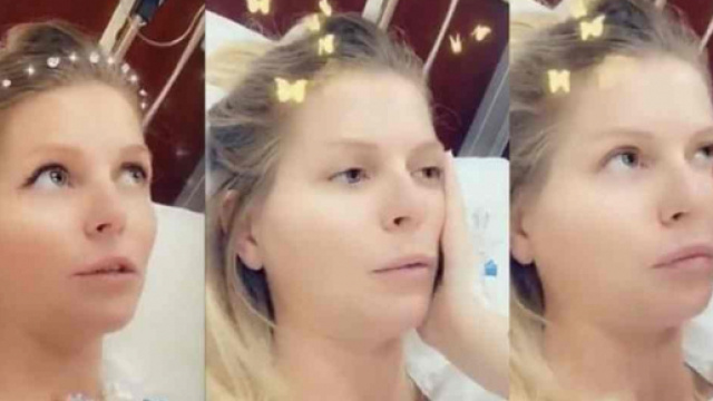 Jessica Thivenin enceinte de cinq mois et de nouveau hospitalisée d'urgence.