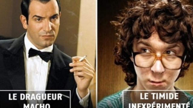 Les femmes rangent les hommes en 7 catégories - Photo publiée par le site gentside.com
