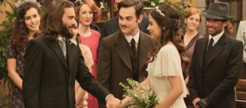 Il Segreto anticipazione spagnole: Isaac ed Elsa si sposano.