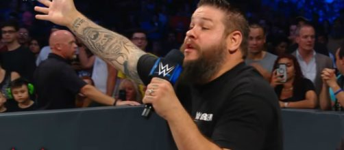 Kevin Owens rants against Shane McMahon. [Image source: WWE/YouTube]