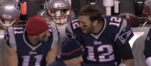 Tom Brady and Julian Edelman are close friends on and off the field. [Image Source: NFL/YouTube]