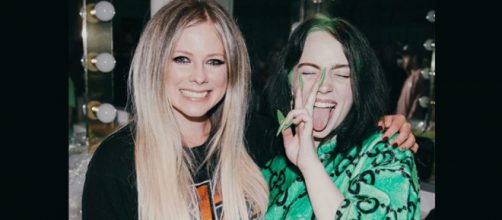 Avril Lavigne e Billie Eilish si incontrano per la prima volta - Luglio 2019