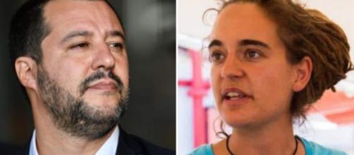 Querela di Carola Rackete contro Matteo Salvini, richiesta di sequestro degli account social - tpi.it