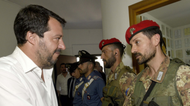 I militari lanciano un appello a Matteo Salvini