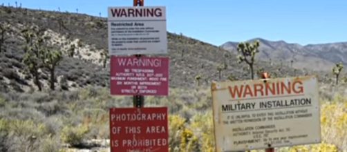Nearly 400,000 Facebook users have petitioned to storm Area 51 in two months. [Image source: CNN / YouTube screencap]
