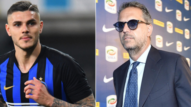 Maurito Icardi e Fabio Paratici