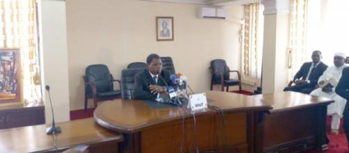 Le Ministre de l'Administration Territoriale du Cameroun Paul Atanga Nji (c) Samel Bondjock