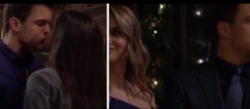 Y&R keeps love triangle going with Lola, Kyl, Summer. (Image Source:CBS Soaps-YouTube.)