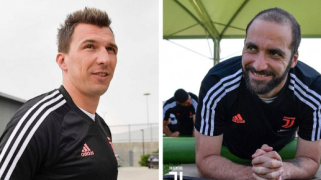 Mario Mandzukic e Gonzalo Higuain possibili partenti da Torino.
