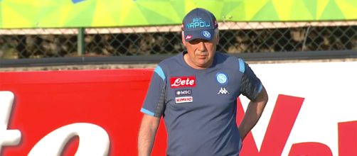 Carlo Ancelotti, allenatore del Napoli