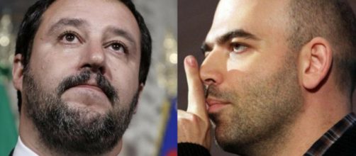 Matteo Salvini e Roberto Saviano, nuovo attacco dello scrittore campano