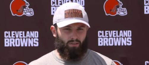 Baker Mayfield was taken No. 1 overall by the Browns in 2018 (Image Credit: Cleveland Browns/YouTube)