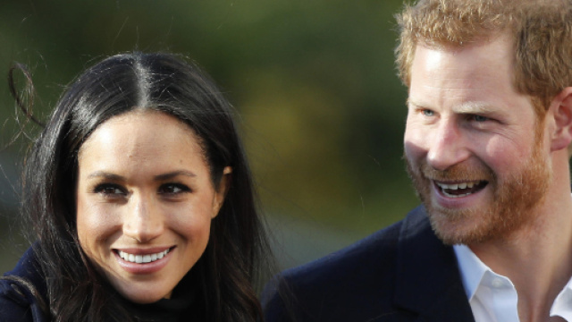 Meghan Markle con il marito Harry.