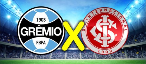 Grêmio e Internacinal se enfrentam pelo Brasileirão. (Reprodução/Mlstatic-Montagem Russel)