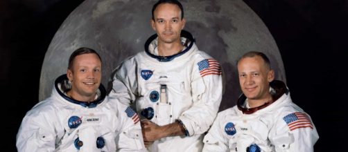 Os astronautas americanos que alcançaram a Lua: Neil Armstrong, Edwin Aldrin e Michael Collins. (Arquivo Blasting News)