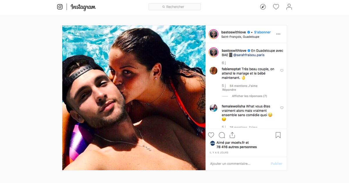 Sarah Lezito En Couple Avec Qui Sarah Fraisou réagit aux rumeurs de couple avec Bastien : 'il me fait