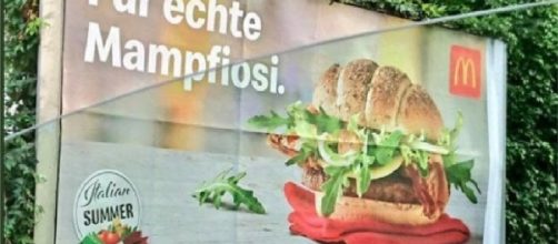 Austria, slogan pubblicitario McDonald's indigna l'Italia