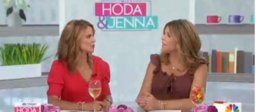 Jenna Bush Hager (R) was completely taken with the new Simba on 'Today.' [Image source: TODAY/YouTube]