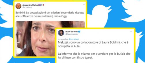 Laura Boldrini querela Meluzzi