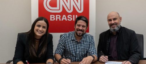 Mari Palma e Phelipe Siani deixaram a Globo. (Divulgação/CNN Brasil)