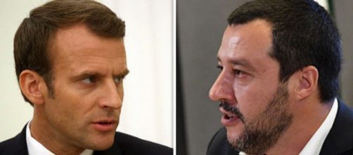 Scontro aperto tra Macron e Salvini sui migranti