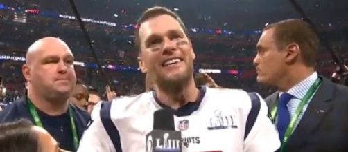Tom Brady is in the last year of his two-year, $30 million deal with the Patriots. [Image Source: The Entertainment Nexus/YouTube]