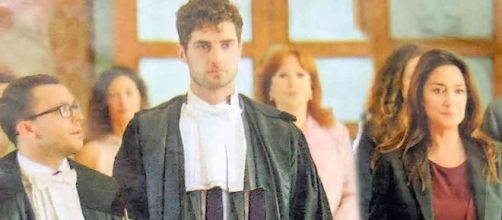 Ugo (Raffaele Imparato), Niko (Luca Turco), Giulia (Marina Tagliaferri), Adele (Sara Ricci) - Credit: © Telepiù