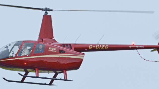 Elicottero Robinson R66 precipita in Toscana.