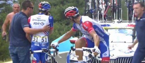 Thibaut Pinot costretto al ritiro al Tour de France