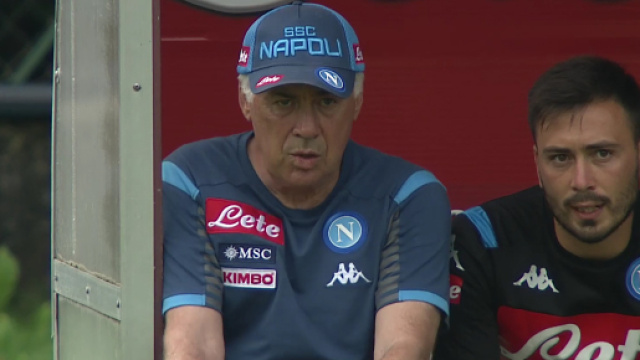 Carlo Ancelotti, allenatore del Napoli