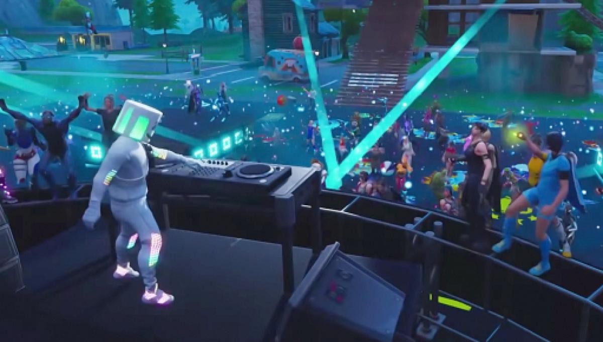 Marshmallow Fortnite Event Again Marshmello Is Having Another Surprise Concert For Fortnite Battle Royale Fans