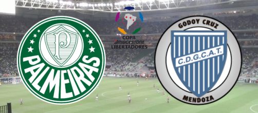Palmeiras x Godoy Cruz: onde assistir e prováveis escalações. (Fotomontagem)