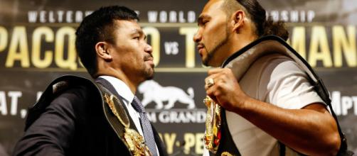 For Keith Thurman, Manny Pacquiao fight serves as the Floyd ... image credit: - FightHub/Youtube