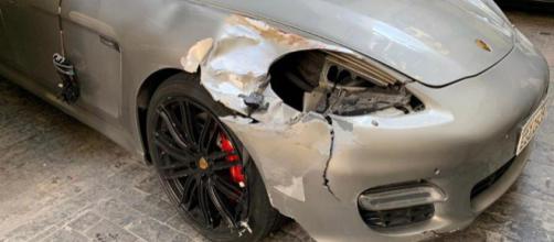 Motorista do Porsche fugiu do local sem prestar socorro à vítima. (Divulgação/Polícia Civil)