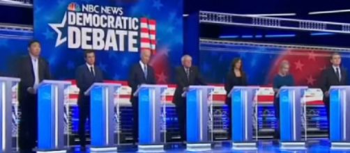 The Countdown: Round 2 of Democratic presidential debates. [Image source/Eyewitness News ABC7NY YouTube video]