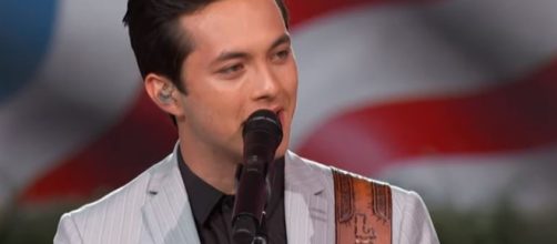 Laine Hardy, American Idol winner plays at the A Capitol Fourth 2019 concert - Image credit - PBS / YouTube