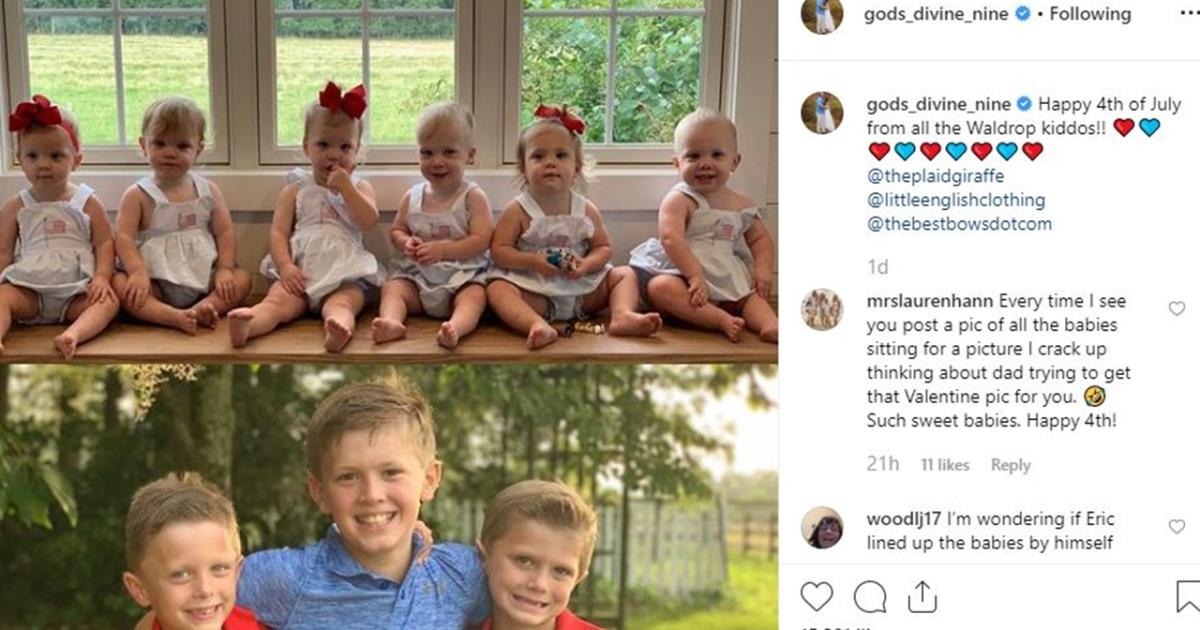 'Sweet Home Sextuplets' Courtney Waldrop shares beautiful photos of