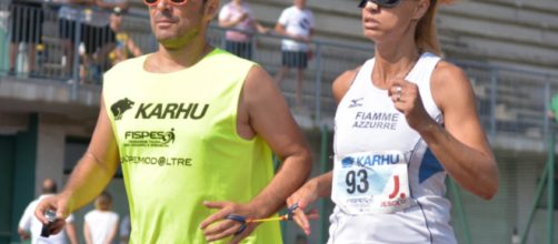 L'atleta e cantante Annalisa Minetti