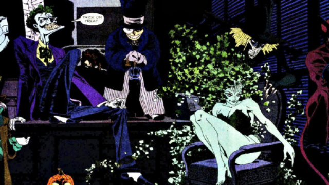 Batman a le droit &agrave; une c&eacute;l&eacute;bration d'Halloween bien particuli&egrave;re. - DC Comics.