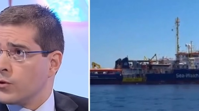 Daniele Capezzone si scaglia contro i deputati a bordo della Sea Watch (Ph. Youtube)